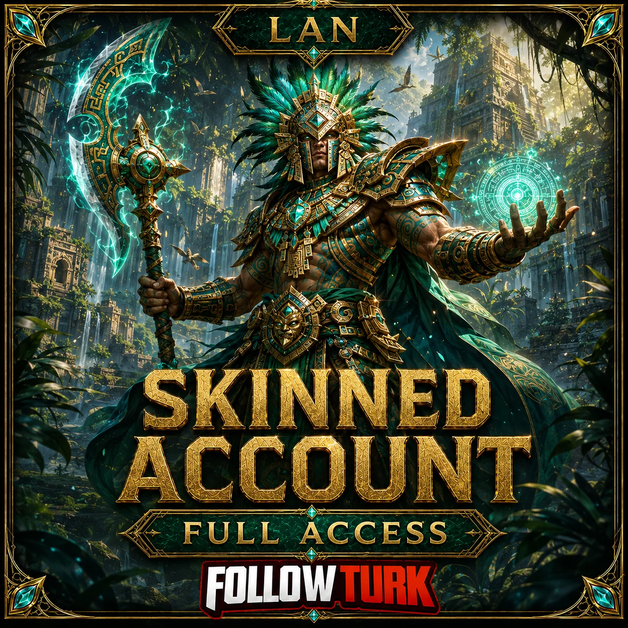 LAN - 풀액세스 스킨 포함 계정 - FollowTurk