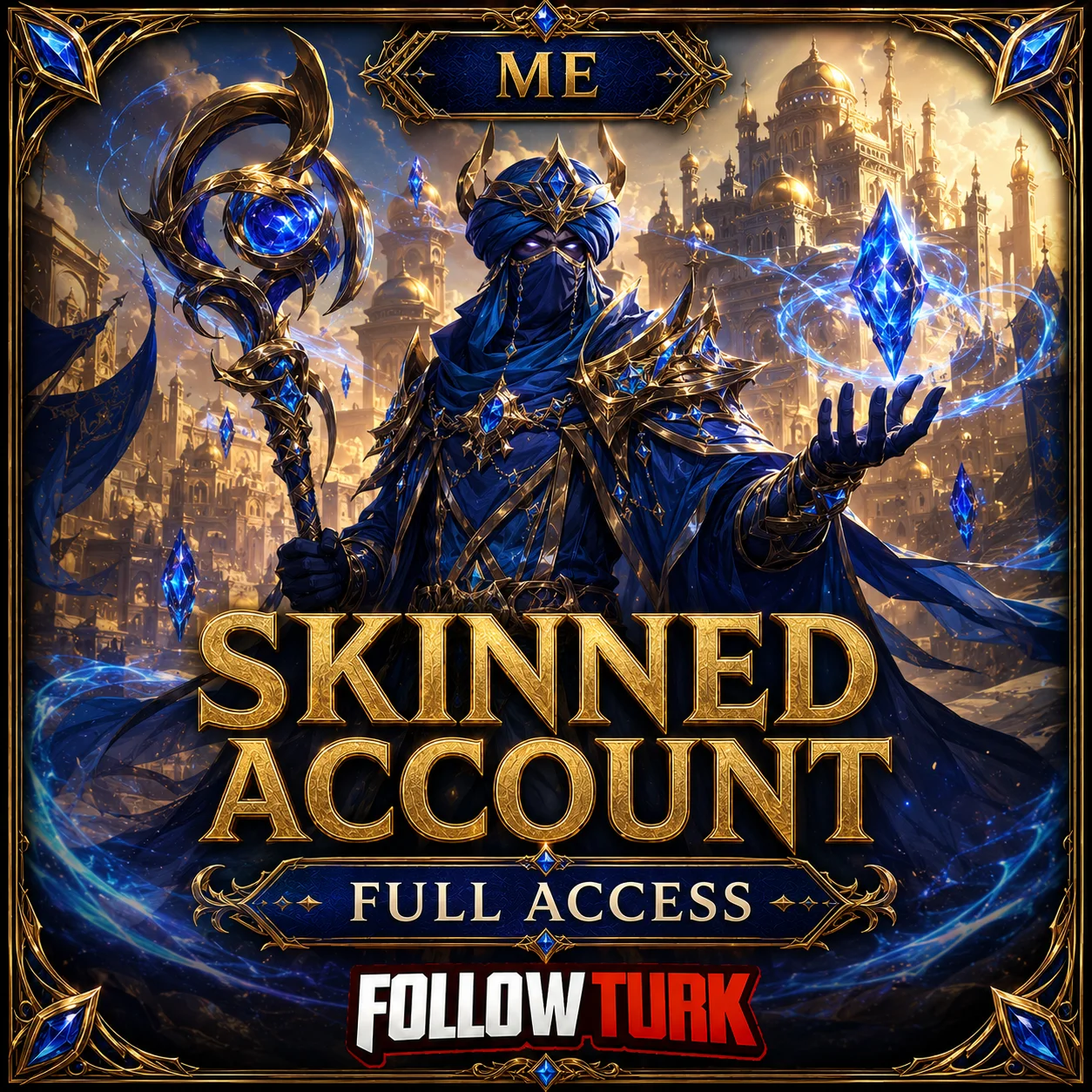 ME 풀액세스 스킨 계정 - FollowTurk