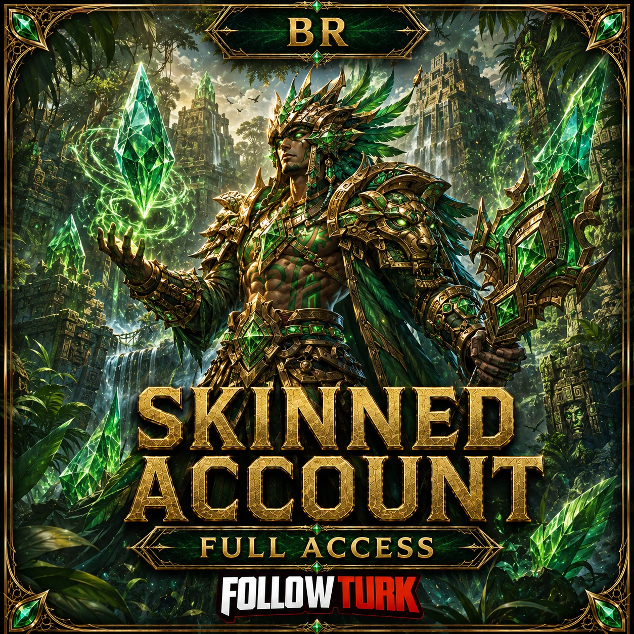 BR 풀접근 스킨 보유 롤 계정 - FollowTurk