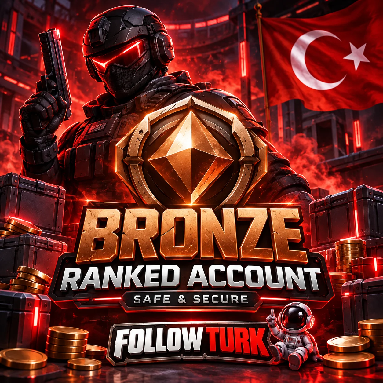 터키 TR 브론즈 발로 계정 - FollowTurk