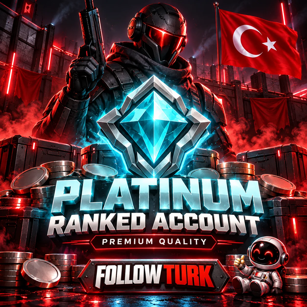 터키 - TR 플래티넘 계정 - FollowTurk