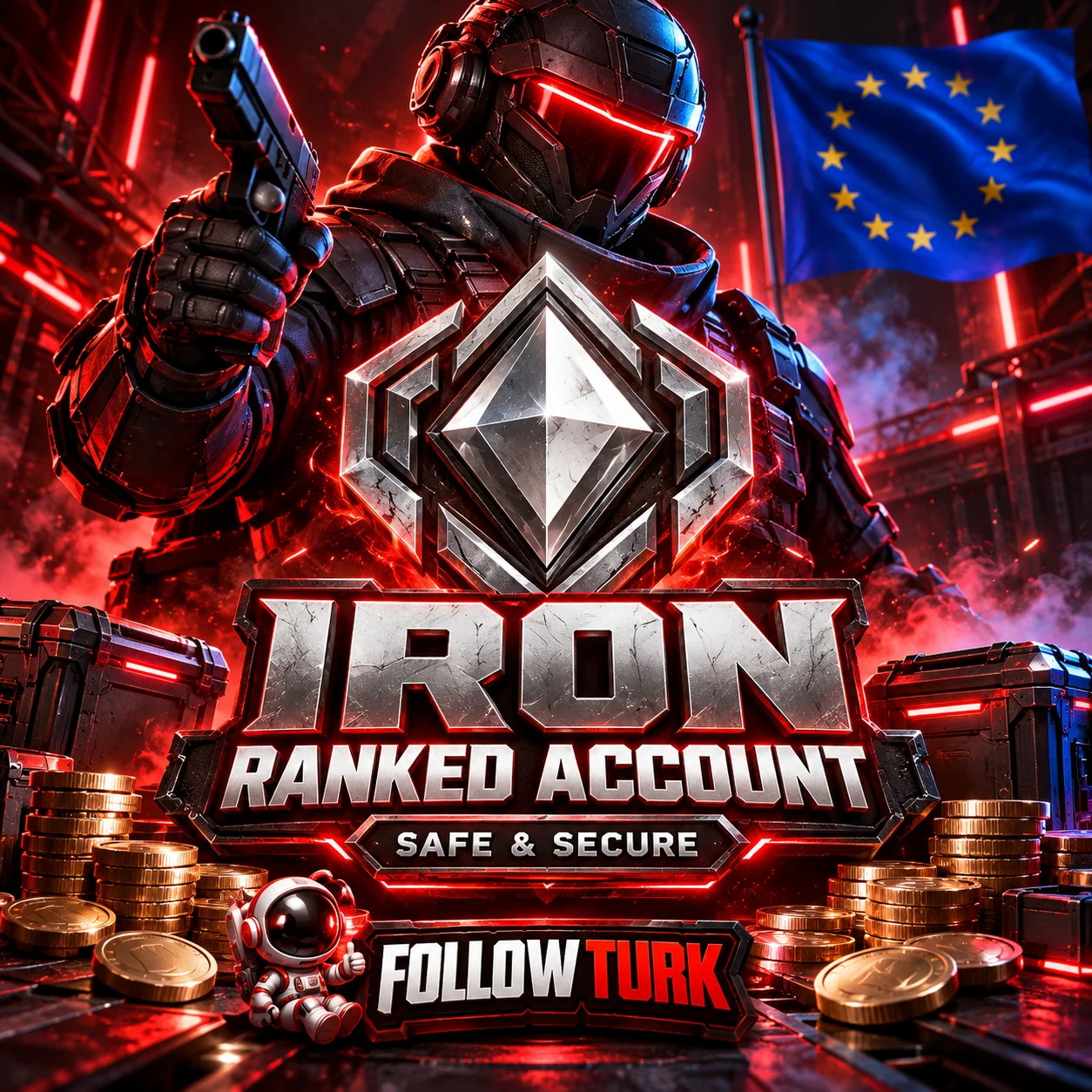 유럽(EU) 아이언 랭크 계정 - FollowTurk