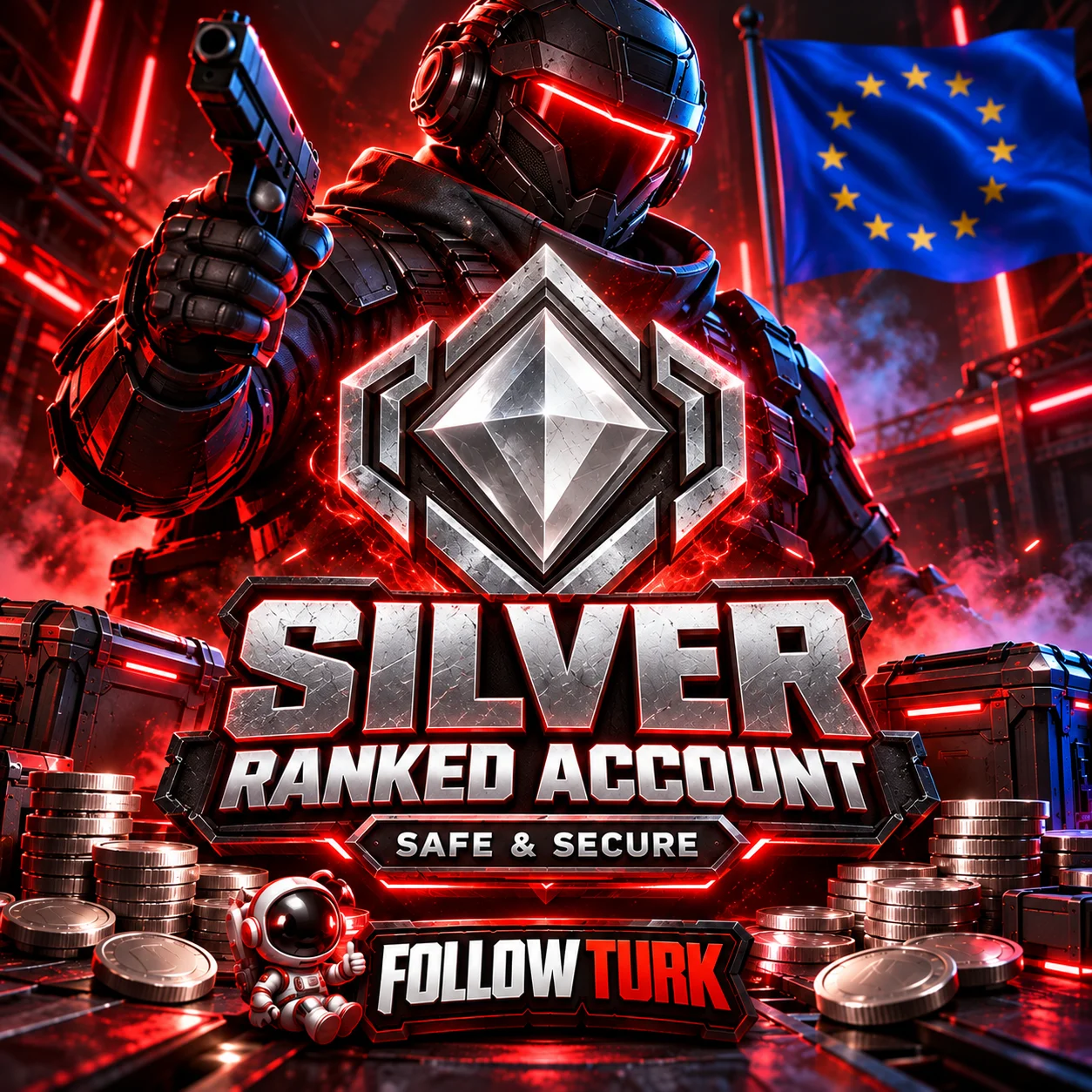 유럽 - EU 실버 계정 - FollowTurk