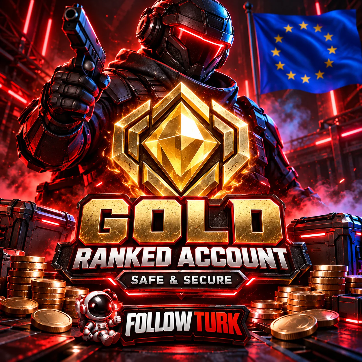 유럽 - EU 골드 계정 - FollowTurk