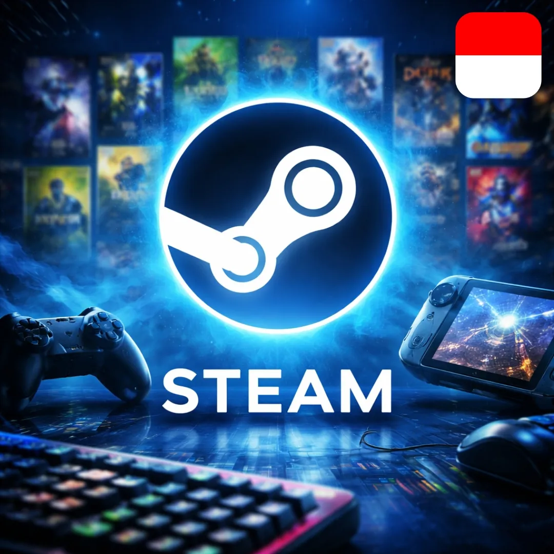 Steam 인도네시아 IDR 기프트카드 - FollowTurk